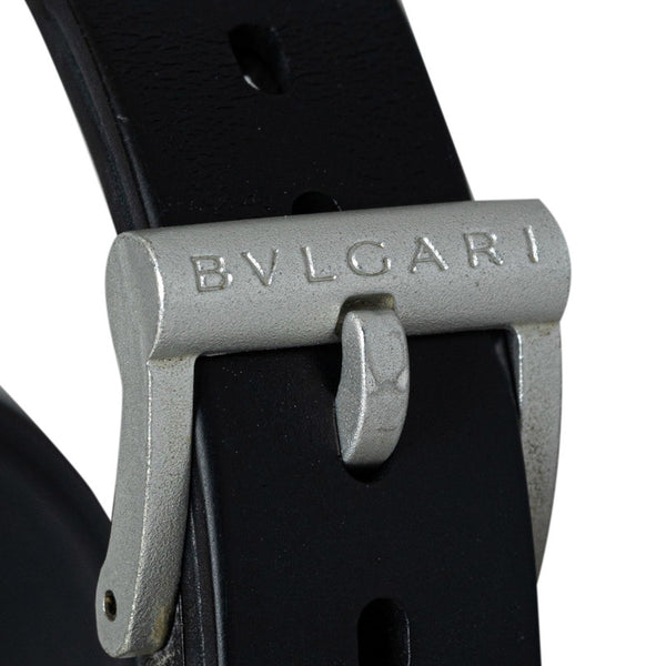 ブルガリ ブルガリブルガリ 腕時計 AL29TA クオーツ ホワイト文字盤 アルミ ラバー レディース BVLGARI 【中古】