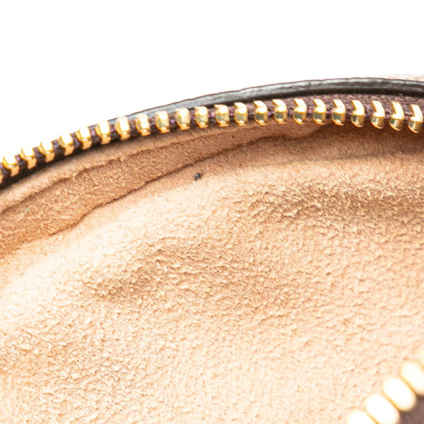 グッチ GGスプリーム オフディア ポーチ 574841 ブラウン マルチカラー PVC レザー レディース GUCCI 【中古】