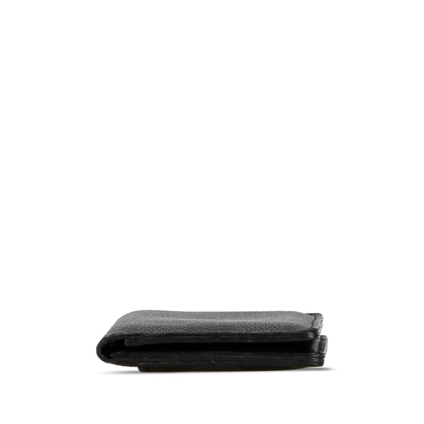 ルイ ヴィトン ダミエ グラフィット オーガナイザー ドゥ ポッシュ パスケース カードケース N63075 ブラック グレー PVC レディース LOUIS VUITTON 【中古】