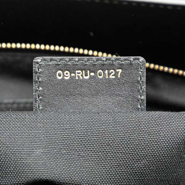 ディオール D-BEE ハンドバッグ ショルダーバッグ 2WAY ブラック レザー レディース Dior 【中古】
