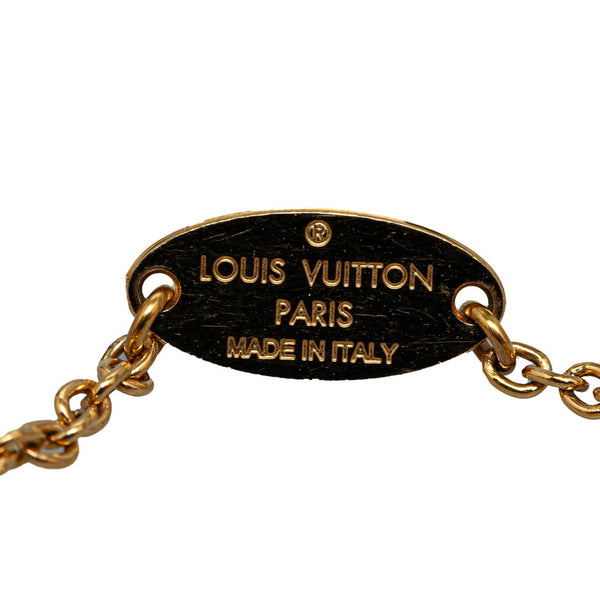 ルイ ヴィトン エッセンシャルV バングル ブレスレット M61084 ゴールド メッキ レディース LOUIS VUITTON 【中古】
