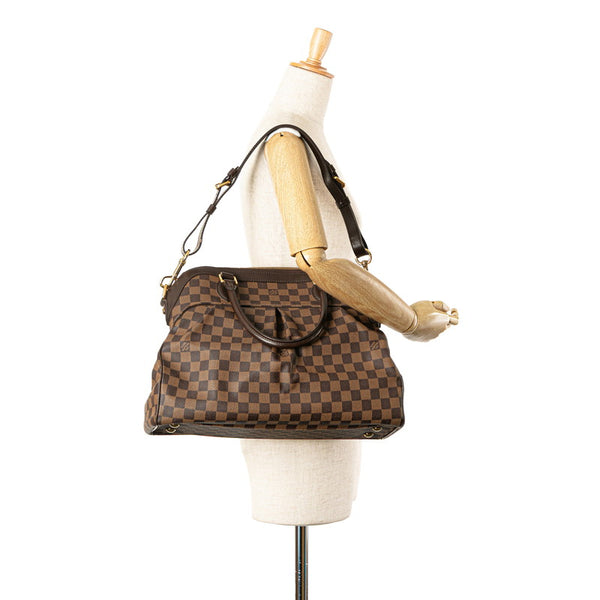 ルイ ヴィトン ダミエ トレヴィGM ハンドバッグ ショルダーバッグ 2WAY N51998 ブラウン PVC レザー レディース LOUIS VUITTON 【中古】
