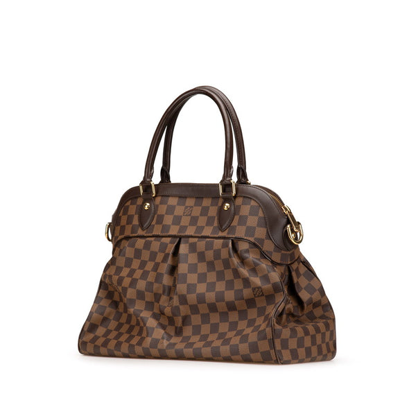ルイ ヴィトン ダミエ トレヴィGM ハンドバッグ ショルダーバッグ 2WAY N51998 ブラウン PVC レザー レディース LOUIS VUITTON 【中古】