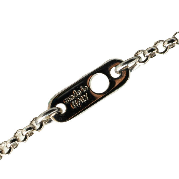 ルイ ヴィトン コリエ ダイス ギャンブリング ネックレス M62688 シルバー ブラック メタル レディース LOUIS VUITTON 【中古】