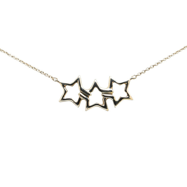 ティファニー トリプルスター ネックレス SV925 シルバー レディース TIFFANY&Co. 【中古】