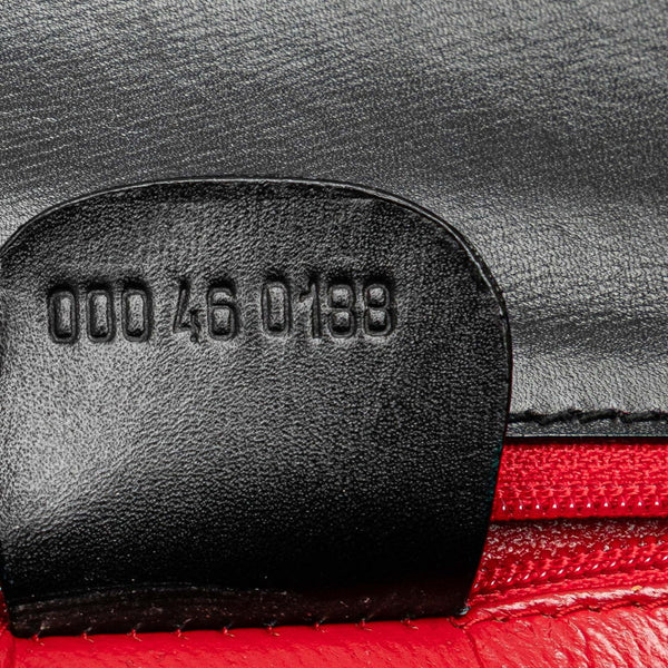 グッチ バンブー ハンドバッグ 000460188 ブラック ブラウン レザー レディース GUCCI 【中古】