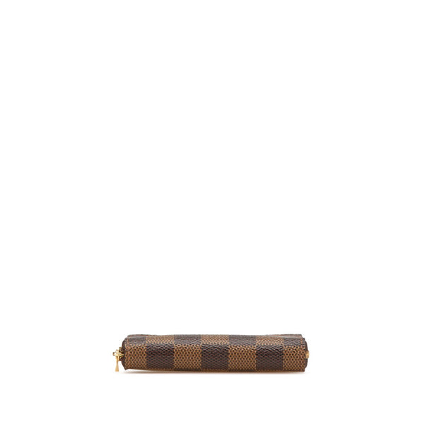 ルイ ヴィトン ダミエ ジッピー コインパース コインケース N63070 ブラウン PVC レザー レディース LOUIS VUITTON 【中古】