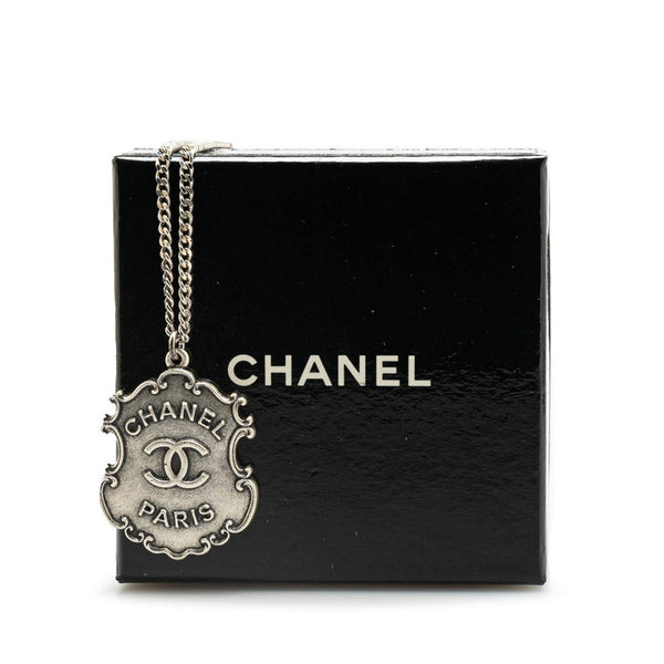 シャネル ココマーク エンブレム モチーフ ネックレス メタル レディース CHANEL 【中古】