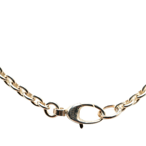 グッチ ダブルG ネックレス SV925 シルバー レディース GUCCI 【中古】