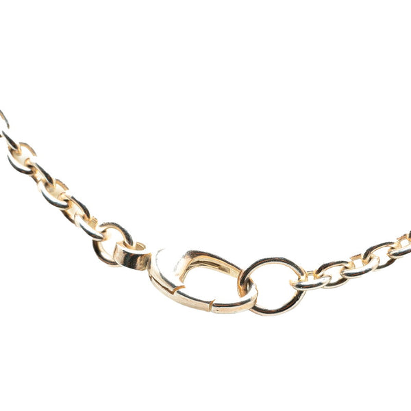 グッチ ダブルG ネックレス SV925 シルバー レディース GUCCI 【中古】