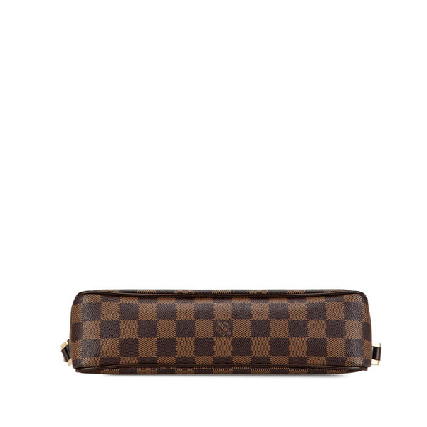 ルイ ヴィトン ダミエ レコレータ ミニハンドバッグ N51299 ブラウン PVC レザー レディース LOUIS VUITTON 【中古】