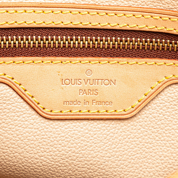ルイ ヴィトン モノグラム バケットPM トートバッグ M42238 ブラウン PVC レザー レディース LOUIS VUITTON 【中古】