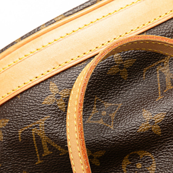 ルイ ヴィトン モノグラム バケットPM トートバッグ M42238 ブラウン PVC レザー レディース LOUIS VUITTON 【中古】