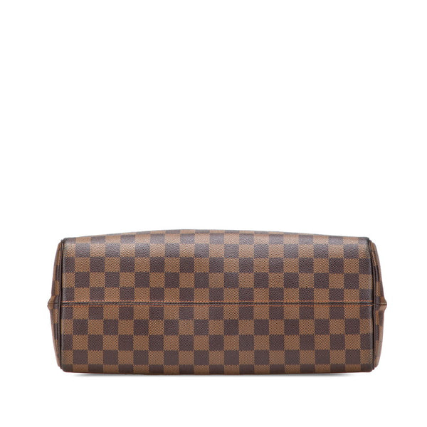 ルイ ヴィトン ダミエ ノリータ ハンドバッグ ボストンバッグ N41455 ブラウン PVC レザー レディース LOUIS VUITTON 【中古】