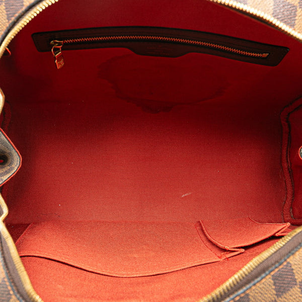 ルイ ヴィトン ダミエ ノリータ ハンドバッグ ボストンバッグ N41455 ブラウン PVC レザー レディース LOUIS VUITTON 【中古】