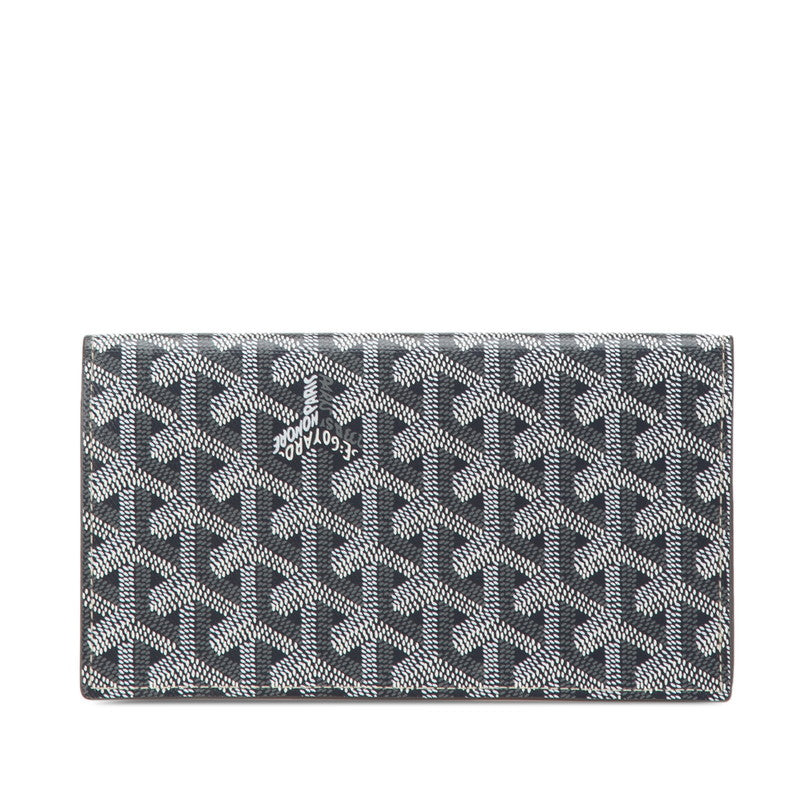 ゴヤール リシュリュー 長財布 グリス グレー レザー レディース GOYARD 【中古】