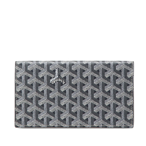 ゴヤール リシュリュー 長財布 グリス グレー レザー レディース GOYARD 【中古】