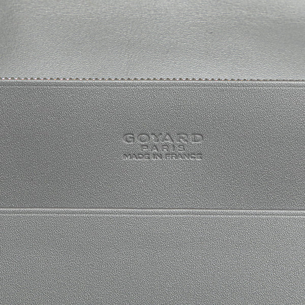 ゴヤール リシュリュー 長財布 グリス グレー レザー レディース GOYARD 【中古】