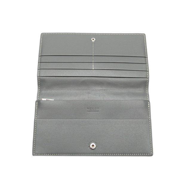 ゴヤール リシュリュー 長財布 グリス グレー レザー レディース GOYARD 【中古】