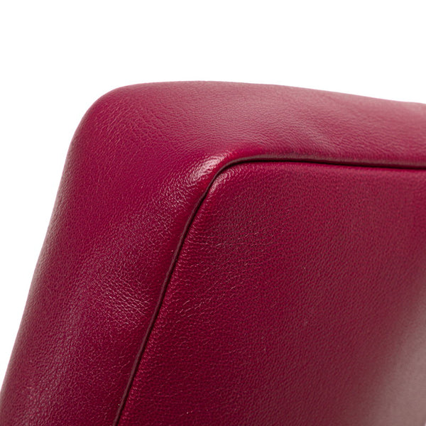 フェンディ ミニバケット チェーン ショルダーバッグ 8M0315 パープル レザー レディース FENDI 【中古】