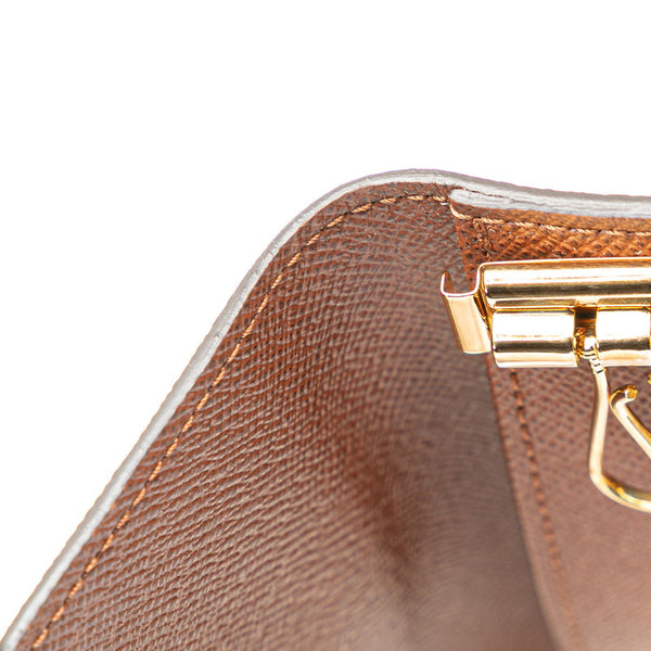 ルイ ヴィトン モノグラム ミュルティクレ6 キーケース M60701 ブラウン フューシャ PVC レザー レディース LOUIS VUITTON 【中古】