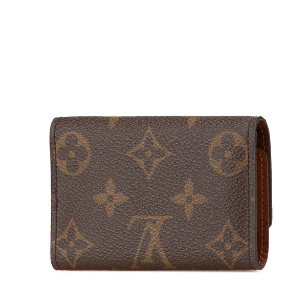 ルイ ヴィトン モノグラム ミュルティクレ6 キーケース M60701 ブラウン フューシャ PVC レザー レディース LOUIS VUITTON 【中古】