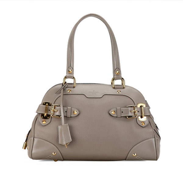 ルイ ヴィトン スハリ ル ラディウ ハンドバッグ M95625 ヴェローヌ グレー レザー レディース LOUIS VUITTON 【中古】