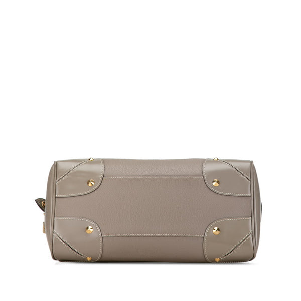 ルイ ヴィトン スハリ ル ラディウ ハンドバッグ M95625 ヴェローヌ グレー レザー レディース LOUIS VUITTON 【中古】