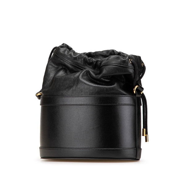 グッチ ホースビット 斜め掛け ショルダーバッグ 602118 ブラック レザー レディース GUCCI 【中古】