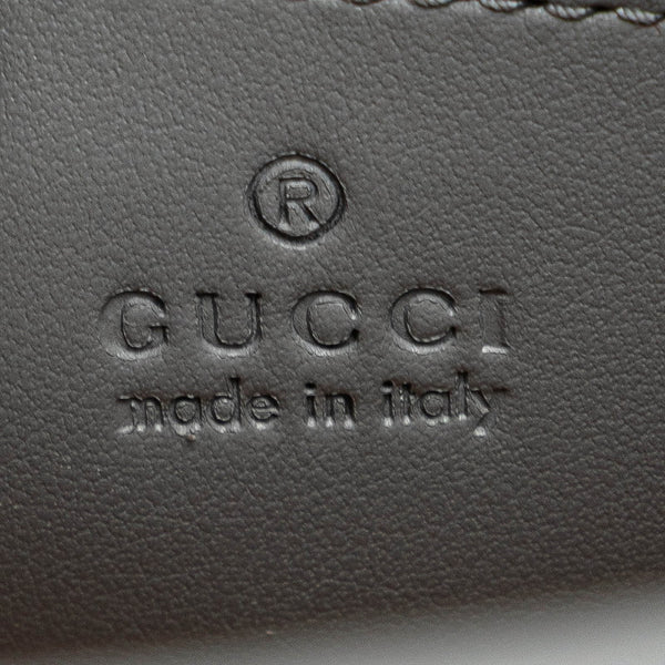 グッチ GGマーモント キルティング ミニ ハンドバッグ ショルダーバッグ 2WAY 696123 グレー レザー レディース GUCCI 【中古】