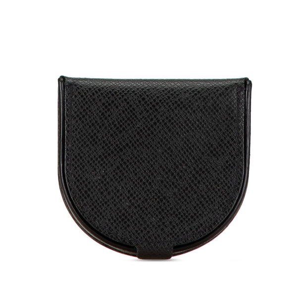 ルイ ヴィトン タイガ ポルト モネ キュヴェット コインケース M64422 アルドワーズ ブラック レザー レディース LOUIS VUITTON 【中古】
