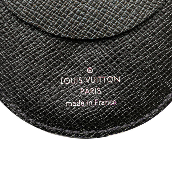 ルイ ヴィトン タイガ ポルト モネ キュヴェット コインケース M64422 アルドワーズ ブラック レザー レディース LOUIS VUITTON 【中古】