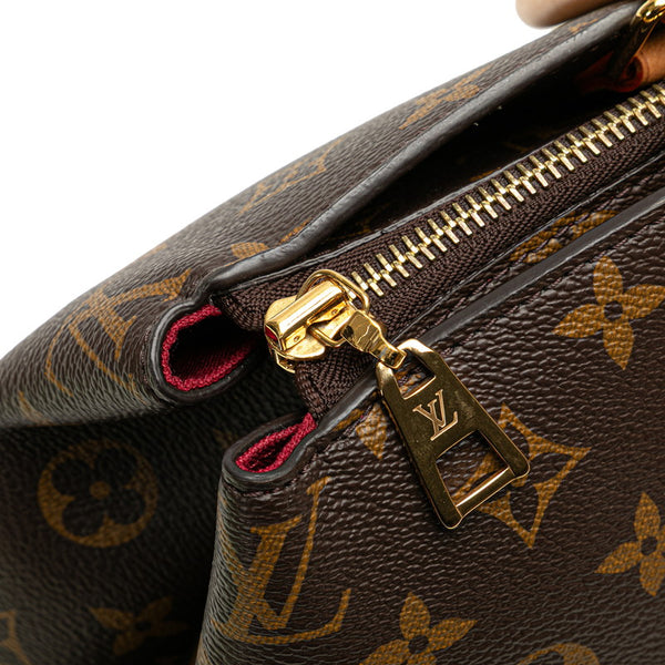 ルイ ヴィトン モノグラム グラン パレMM ハンドバッグ ショルダーバッグ 2WAY M45898 ブラウン PVC レザー レディース LOUIS VUITTON 【中古】
