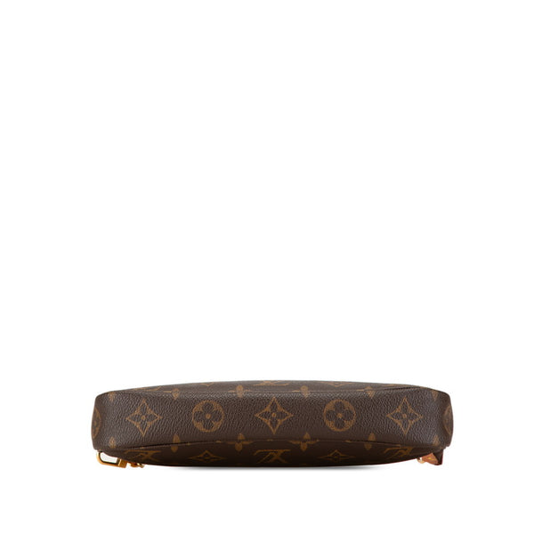ルイ ヴィトン モノグラム ポシェット アクセソワール ハンドバッグ M51980 ブラウン PVC レザー レディース LOUIS VUITTON 【中古】