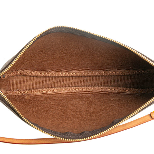 ルイ ヴィトン モノグラム ポシェット アクセソワール ハンドバッグ M51980 ブラウン PVC レザー レディース LOUIS VUITTON 【中古】
