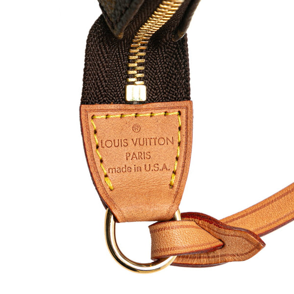 ルイ ヴィトン モノグラム ポシェット アクセソワール ハンドバッグ M51980 ブラウン PVC レザー レディース LOUIS VUITTON 【中古】