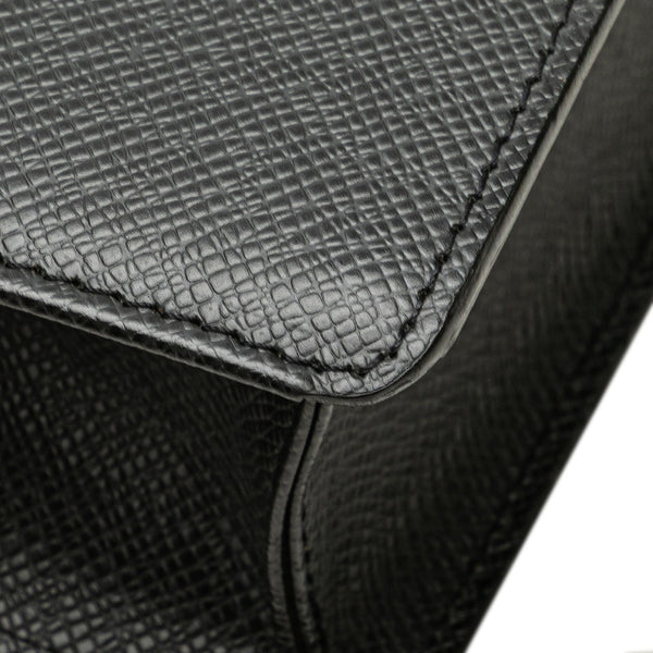 ルイ ヴィトン タイガ セレンガ セカンドバッグ クラッチバッグ M30788 ブラック ノワール レザー メンズ LOUIS VUITTON 【中古】