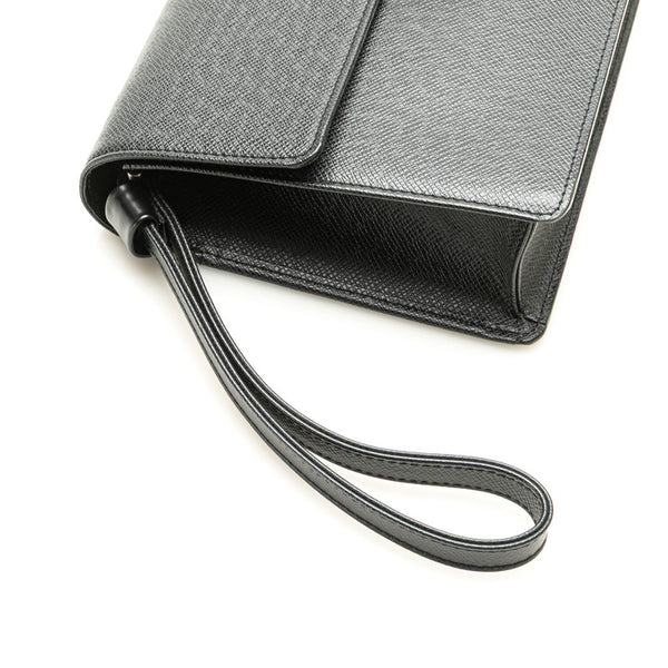 ルイ ヴィトン タイガ セレンガ セカンドバッグ クラッチバッグ M30788 ブラック ノワール レザー メンズ LOUIS VUITTON 【中古】