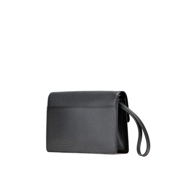 ルイ ヴィトン タイガ セレンガ セカンドバッグ クラッチバッグ M30788 ブラック ノワール レザー メンズ LOUIS VUITTON 【中古】
