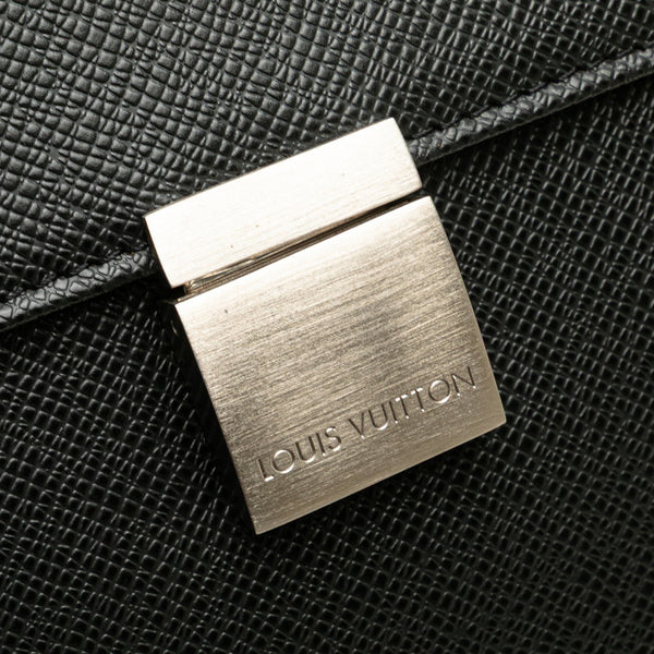 ルイ ヴィトン タイガ セレンガ セカンドバッグ クラッチバッグ M30788 ブラック ノワール レザー メンズ LOUIS VUITTON 【中古】