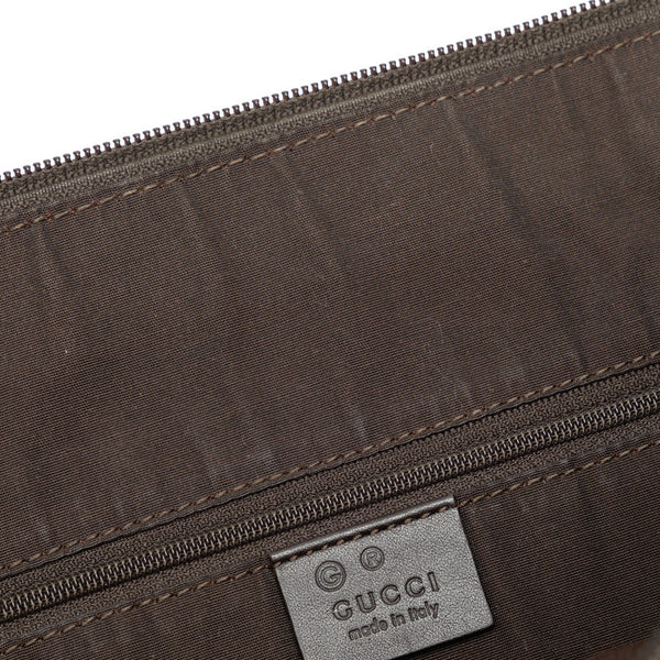 グッチ 斜め掛け ショルダーバッグ 272380 ベージュ ブラウン キャンバス レザー レディース GUCCI 【中古】