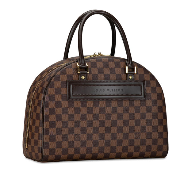 ルイ ヴィトン ダミエ ノリータ ハンドバッグ N41455 ブラウン PVC レザー レディース LOUIS VUITTON 【中古】
