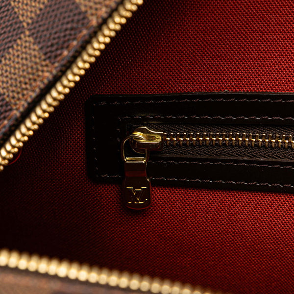 ルイ ヴィトン ダミエ ノリータ ハンドバッグ N41455 ブラウン PVC レザー レディース LOUIS VUITTON 【中古】
