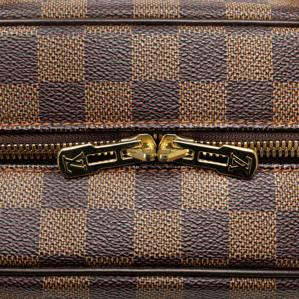 ルイ ヴィトン ダミエ ノリータ ハンドバッグ N41455 ブラウン PVC レザー レディース LOUIS VUITTON 【中古】