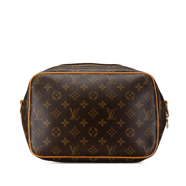 ルイ ヴィトン モノグラム リポーターPM 斜め掛け ショルダーバッグ  M45254 ブラウン PVC レザー レディース LOUIS VUITTON 【中古】