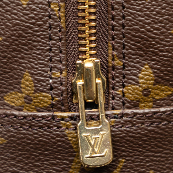 ルイ ヴィトン モノグラム トゥルーストワレット 28 セカンドバッグ クラッチバッグ M47522 ブラウン PVC レディース LOUIS VUITTON 【中古】