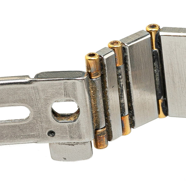 オメガ コンステレーション 腕時計 1270.10.00 クオーツ ゴールド文字盤 ステンレススチール レディース OMEGA 【中古】