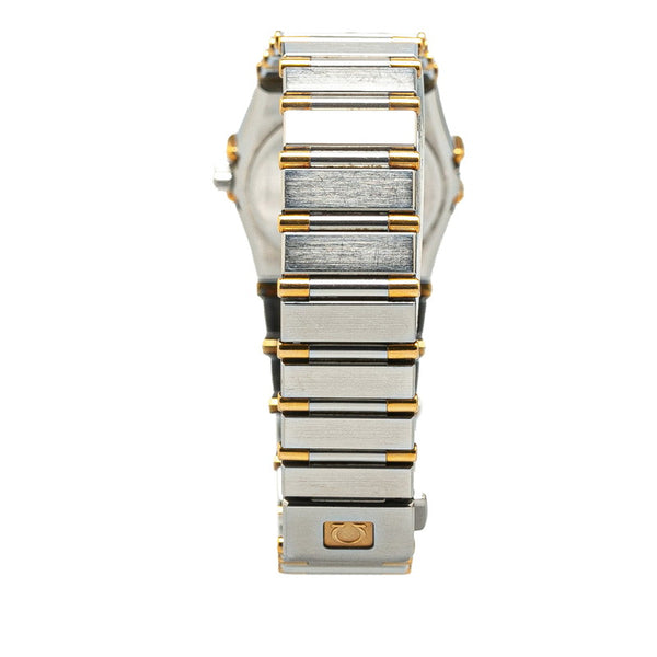 オメガ コンステレーション 腕時計 1270.10.00 クオーツ ゴールド文字盤 ステンレススチール レディース OMEGA 【中古】