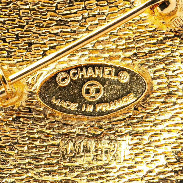 シャネル ココマーク ホース スイング ブローチ ゴールド メッキ レディース CHANEL 【中古】