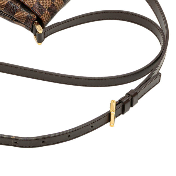 ルイ ヴィトン ダミエ ミュゼットサルサ ロングショルダー ショルダーバッグ N51300 ブラウン PVC レザー レディース LOUIS VUITTON 【中古】